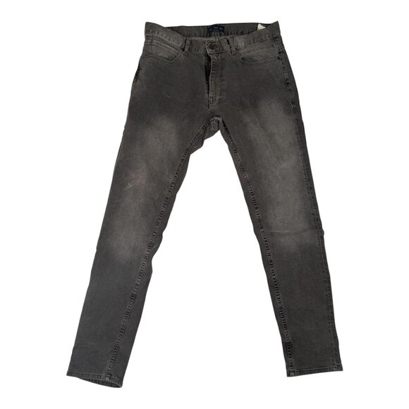 Zara Other - Zara Man Black Denim Jeans Men Size 32 Slim Fit Skinny Faded